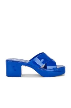 Jeffrey Campbell Bubblegum Mule Cream Shiny 20 Jeffrey Campbell Bubblegum Mule Cream Shiny -Fashion Women's Clothing Store JCAM WZ1588 V1