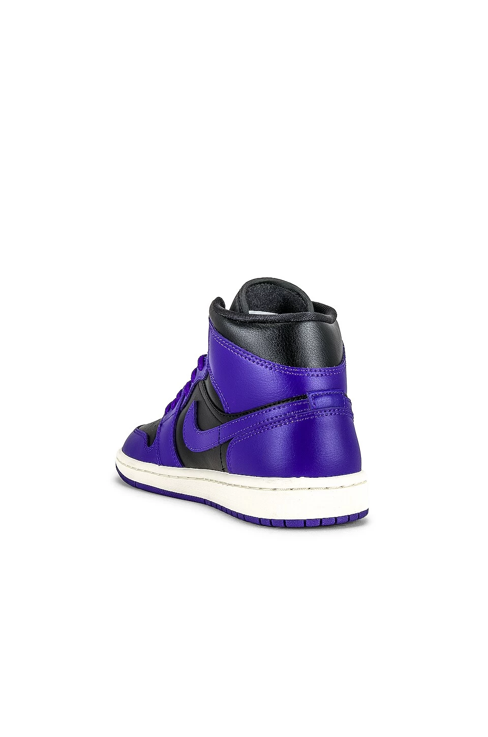 Air Jordan 1 Mid Sneaker Black, Dark Concord, & Sail 5 Air Jordan 1 Mid Sneaker Black, Dark Concord, & Sail - Image 3