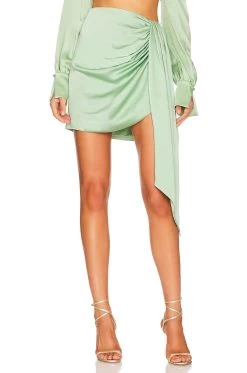 Mae Draped Mini Skirt Bougainvillea 15 Mae Draped Mini Skirt Bougainvillea -Fashion Women's Clothing Store JSKI WQ47 V1