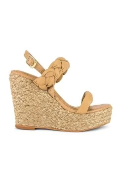 Kendari Chunky Braided Wedge Sand