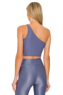 Attract Crop Top Blue Shadow 8 Attract Crop Top Blue Shadow -Fashion Women's Clothing Store KORL WI85 V3