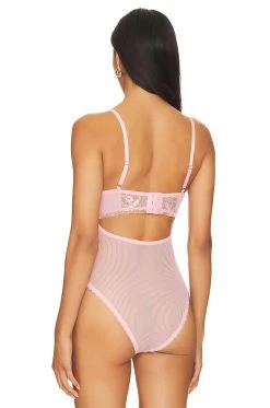 X REVOLVE Zephyr Bodysuit Pink Sorbet -Fashion Women's Clothing Store KTHE WI160 V4