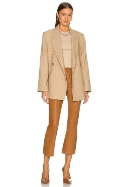 Kendra High Rise Crop Flare Java Coated 12 Kendra High Rise Crop Flare Java Coated -Fashion Women's Clothing Store LAGR WJ155 V4