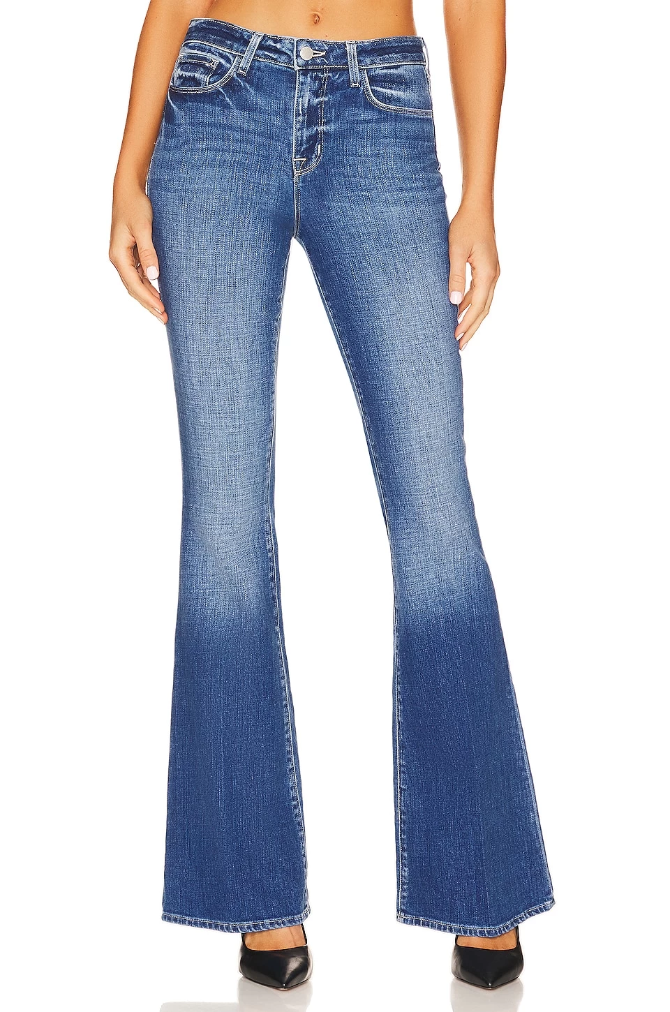 Bell High Rise Flare Jean Dawson 3 Bell High Rise Flare Jean Dawson
