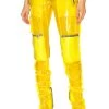 Moto Pant Florescent Yellow -Fashion Women's Clothing Store LAQH WP16 V1