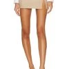 Odelina Mini Skirt Wheat -Fashion Women's Clothing Store LARX WQ53 V1