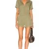 Mira Romper Army -Fashion Women's Clothing Store LBLR WR2 V1