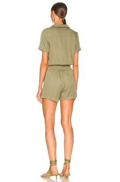 Mira Romper Army 7 Mira Romper Army -Fashion Women's Clothing Store LBLR WR2 V3