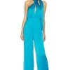Percy Jumpsuit Aqua Blue -Fashion Women's Clothing Store LCDE WC66 V1