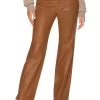 The Kristina Leather Pant Brown 1 The Kristina Leather Pant Brown -Fashion Women's Clothing Store LCDE WP190 V1