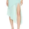 Rinna Midi Skirt Seafoam Blue 2 Rinna Midi Skirt Seafoam Blue -Fashion Women's Clothing Store LCDE WQ165 V1