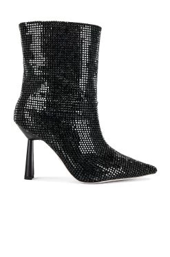 Lola Cruz Koilo Bootie Black