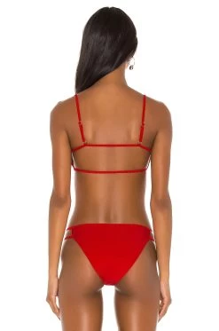 Liz Top Red -Fashion Women's Clothing Store LEWA WX291 V3