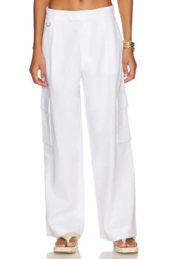 Cargo Trouser White