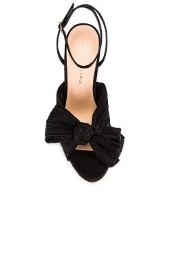 Loeffler Randall Natalia Pleated Knot Platform Black 12 Loeffler Randall Natalia Pleated Knot Platform Black -Fashion Women's Clothing Store LOEF WZ375 V4