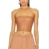 Faux Leather Tube Top Sienna 1 Faux Leather Tube Top Sienna -Fashion Women's Clothing Store LOIN WS10 V1