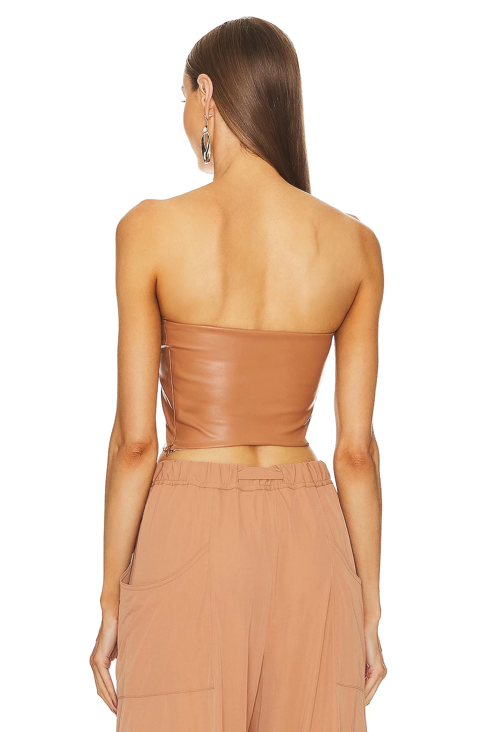 Faux Leather Tube Top Sienna 5 Faux Leather Tube Top Sienna - Image 3