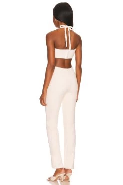 Miranda Jumpsuit Ivory 7 Miranda Jumpsuit Ivory -Fashion Women's Clothing Store LOVF WC279 V3