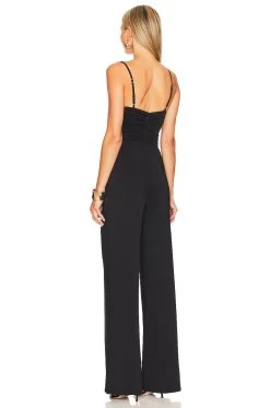Maxine Jumpsuit Black 7 Maxine Jumpsuit Black -Fashion Women's Clothing Store LOVF WC290 V3