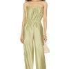 Brynn Jumpsuit Sage Green 1 Brynn Jumpsuit Sage Green -Fashion Women's Clothing Store LOVF WC312 V1