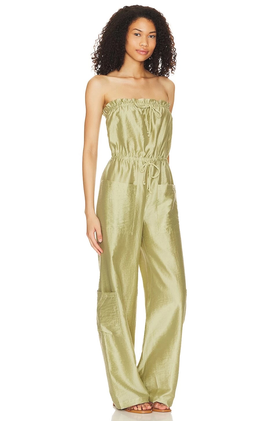 Brynn Jumpsuit Sage Green 4 Brynn Jumpsuit Sage Green - Image 2
