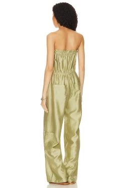 Brynn Jumpsuit Sage Green 7 Brynn Jumpsuit Sage Green -Fashion Women's Clothing Store LOVF WC312 V3
