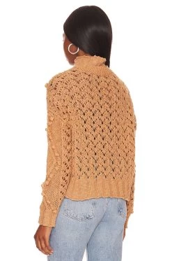 Daybreak Sweater Camel -Fashion Women's Clothing Store LOVF WK1140 V3