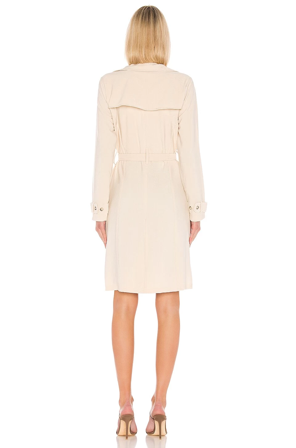 Jackie Trench Khaki 6 Jackie Trench Khaki - Image 4