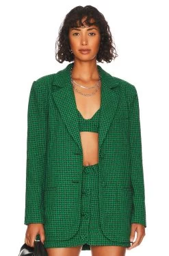 Avery Blazer Green & Black