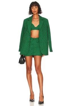 Avery Blazer Green & Black -Fashion Women's Clothing Store LOVF WO475 V5