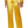 PANTALÓN BRITT Prosecco Gold -Fashion Women's Clothing Store LOVF WP620 V1