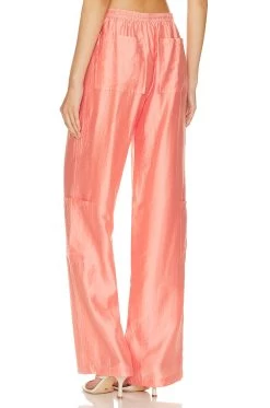 Kali Pant Coral Pink 8 Kali Pant Coral Pink -Fashion Women's Clothing Store LOVF WP652 V3
