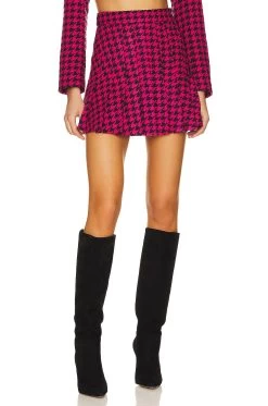 Nadja Skirt Black & Pink