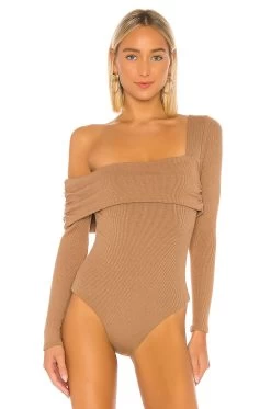 Florence Bodysuit Taupe 8 Florence Bodysuit Taupe -Fashion Women's Clothing Store LOVF WS1879 V2