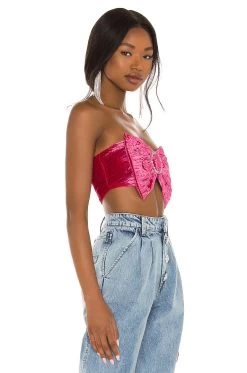 Kimora Top Magenta Pink -Fashion Women's Clothing Store LOVF WS2126 V2