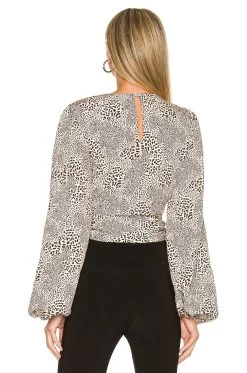 Anderson Top Cheetah -Fashion Women's Clothing Store LOVF WS2277 V3