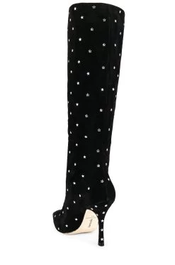 Kate Boot Black & Star Silver -Fashion Women's Clothing Store LROU WZ122 V3