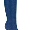 Kate Boot Denim Blue 2 Kate Boot Denim Blue -Fashion Women's Clothing Store LROU WZ139 V1