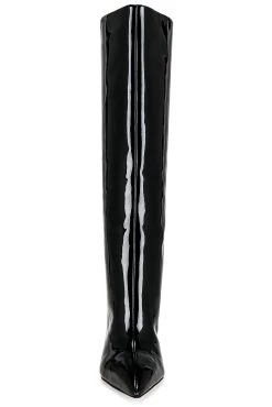 Kate Boot Patent Black -Fashion Women's Clothing Store LROU WZ141 V4