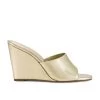 Jackie Mule Metallic Platina -Fashion Women's Clothing Store LROU WZ182 V1