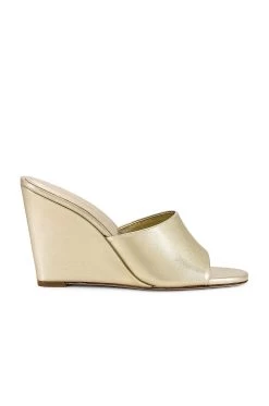 Jackie Mule Metallic Platina