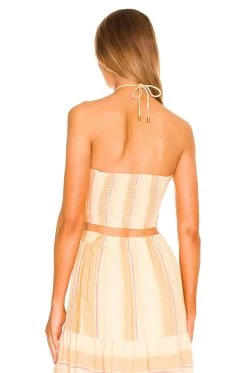 Blue Skies Tube Top Cozumel Stripe -Fashion Women's Clothing Store LSPA WS47 V3