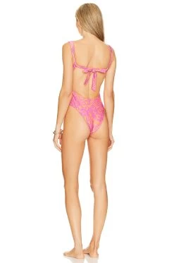 Kendal One Piece Path To Paradise 8 Kendal One Piece Path To Paradise -Fashion Women's Clothing Store LSPA WX1813 V3