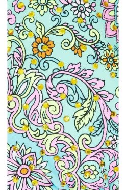 Groovy Luli Crystal Triangle Top Multicolor -Fashion Women's Clothing Store LULI WX544 V5