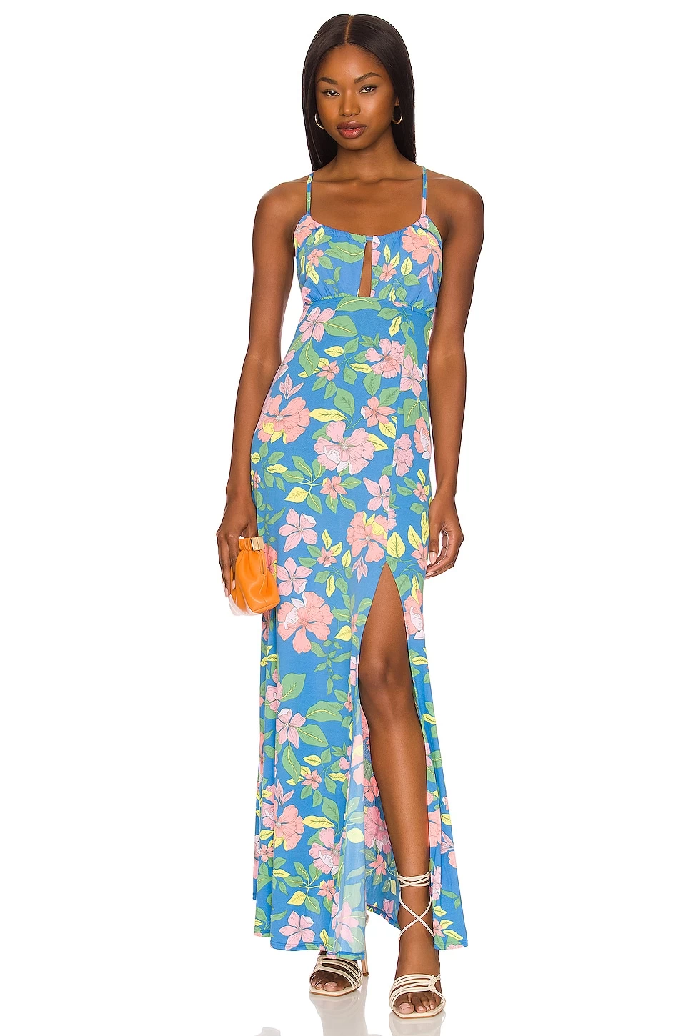 Maaji Zandra Maxi Dress Star Flower 3 Maaji Zandra Maxi Dress Star Flower