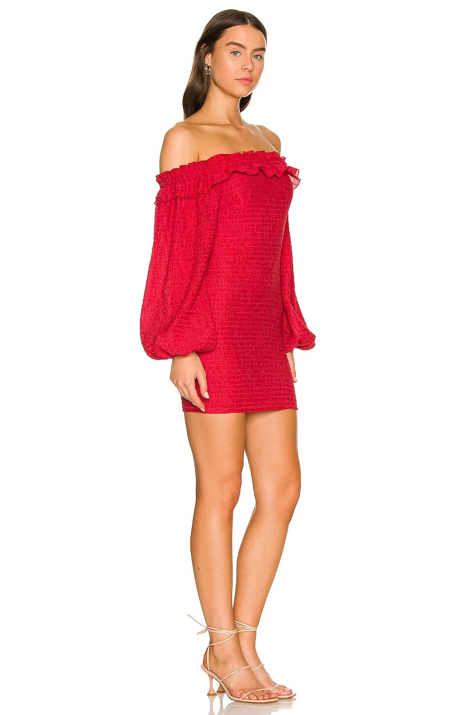 ROBE COURTE SADIE Red 4 ROBE COURTE SADIE Red - Image 2