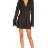ROBE JACQUELINE Black -Fashion Women's Clothing Store MALR WD1037 V1