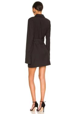 ROBE JACQUELINE Black -Fashion Women's Clothing Store MALR WD1037 V3