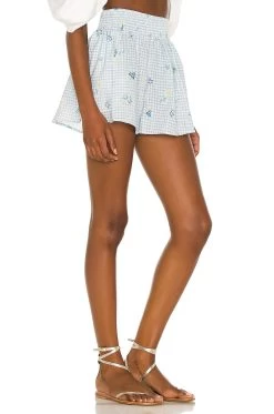 Key West Short Polly Gingham -Fashion Women's Clothing Store MALR WF73 V2