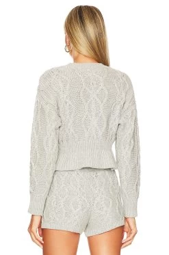 Caelynn Sweater Grey 8 Caelynn Sweater Grey -Fashion Women's Clothing Store MALR WK216 V3